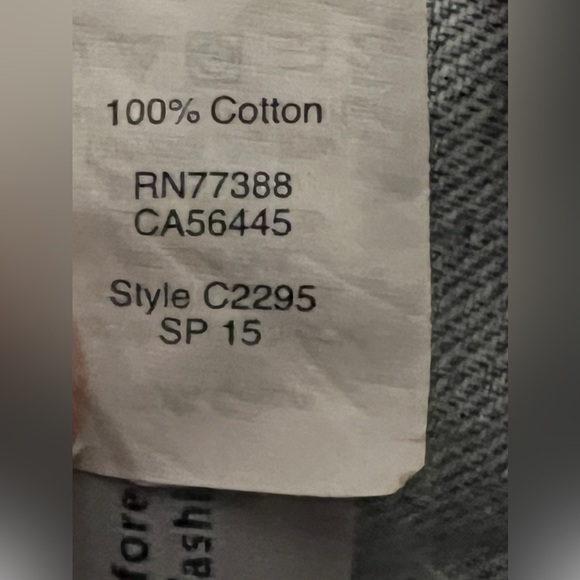 MADEWELL COLLARD VEST WASH OUT LOOK DISTRESSED W/ POCKETS DENIM JACKET S - Picture 3 of 5